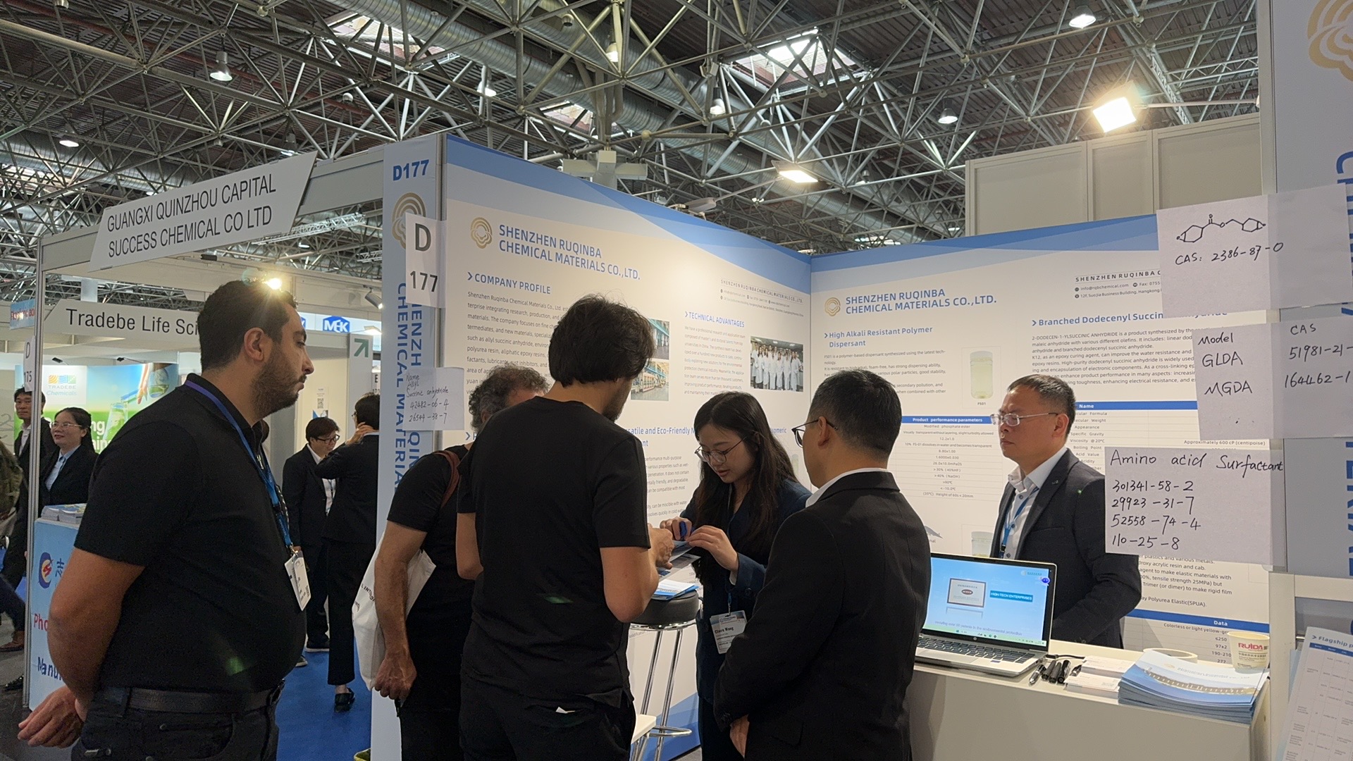 Chemspec Europe 2024: откройте для себя передовые добавки Ruqinba Chemical на стенде D177